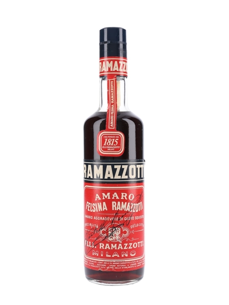 Ramazzotti Amaro Bottled 1970s 75cl / 30%