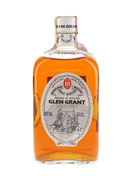 Glen Grant 10 Year Old Bottled 1970s - Giovinetti 75cl / 43%