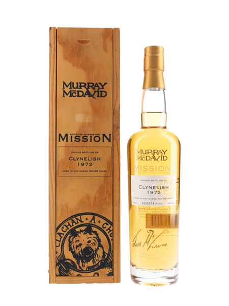 Clynelish 1972 30 Year Old Murray McDavid - Mission 70cl / 46%