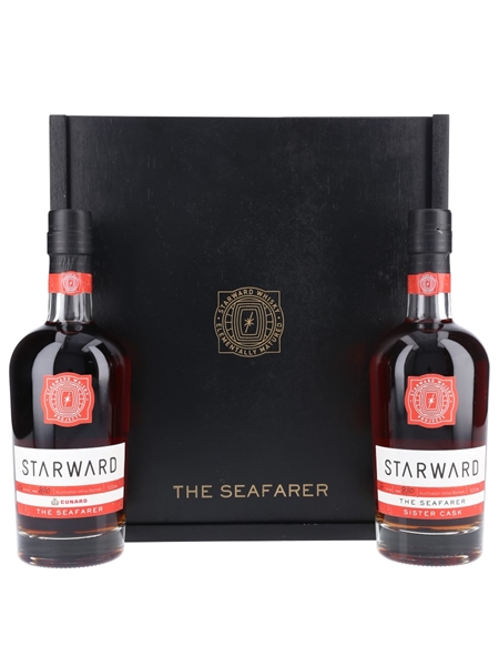 Starward X Cunard The Seafarer Twin Pack - Set Number 8 2 x 50cl / 54%