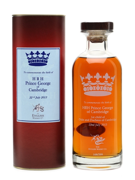 The English Whisky Co Prince George of Cambridge 70cl 