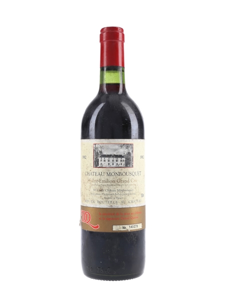 Chateau Monbousquet 1982 Saint Emilion Grand Cru 75cl