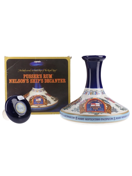 Pusser's British Navy Rum Nelson Ships' Decanter 100cl / 54.5%