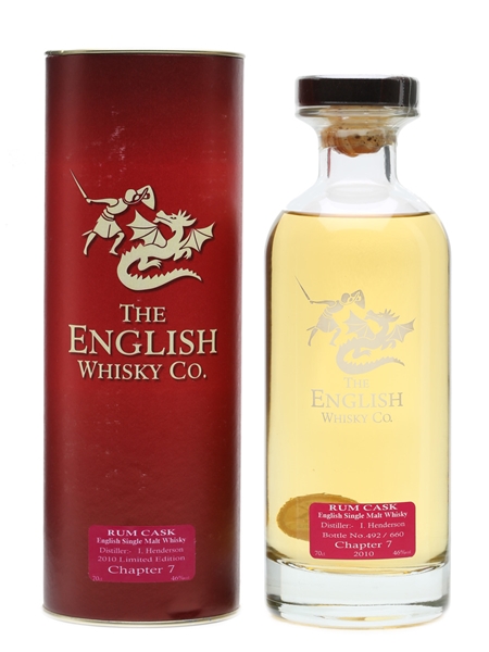 The English Whisky Co Chapter 7 Rum Cask 70cl