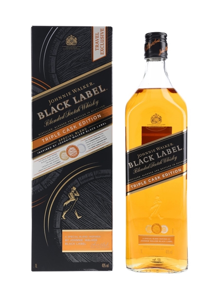 Johnnie Walker Black Label Triple Cask Edition - Travel Exclusive 100cl / 40%