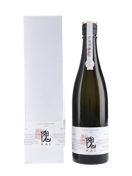 Dojima Junmai Sake 2018 Fordham Abbey - First Release 72cl / 15.5%