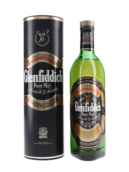 Glenfiddich Pure Malt Bottled 1980s 75cl / 40%