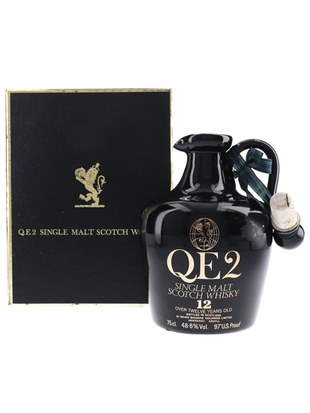 QE2 Ceramic Decanter Bottled 1980s 75cl / 48.6%