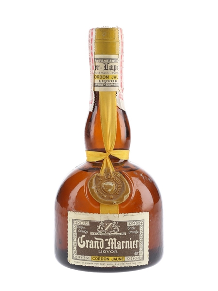 Grand Marnier Cordon Jaune Liqueur Bottled 1960s-1970s 35cl / 40%