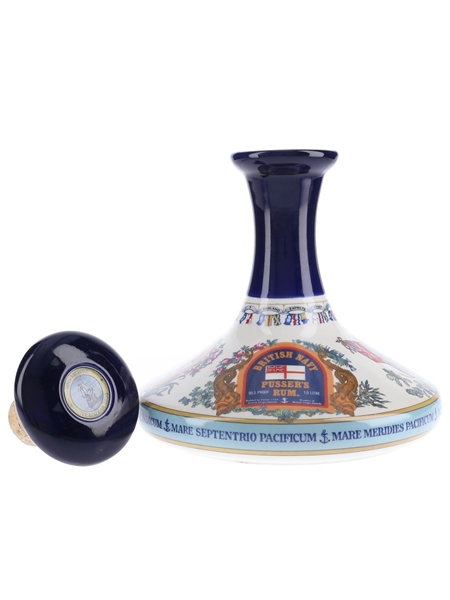 Pusser's British Navy Rum Nelson Ships' Decanter 100cl / 54.5%