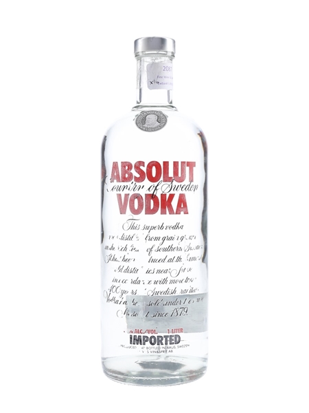 Absolut Vodka  100cl / 40%