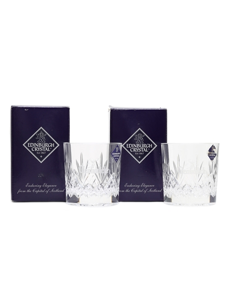 Glenfiddich Tumblers Edinburgh Crystal 