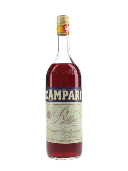 Campari Bitter Bottled 1990s - Duty Free 100cl