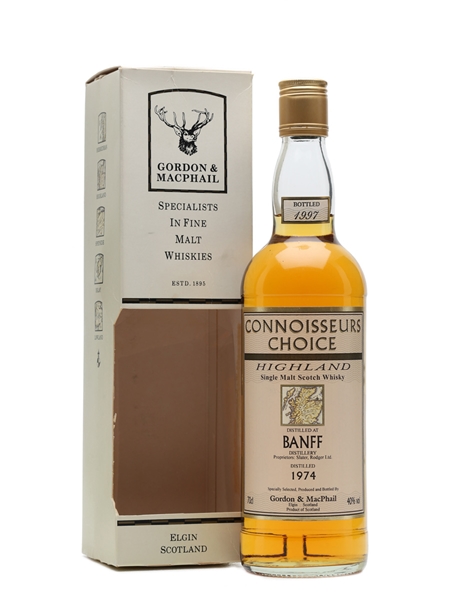 Banff 1974 Connoisseurs Choice Bottled 1997 - Gordon & MacPhail 70cl / 40%