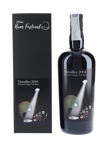 Versailles 2004 Demerara Rum Bottled 2018 - Milano Rum Festival 70cl / 57%