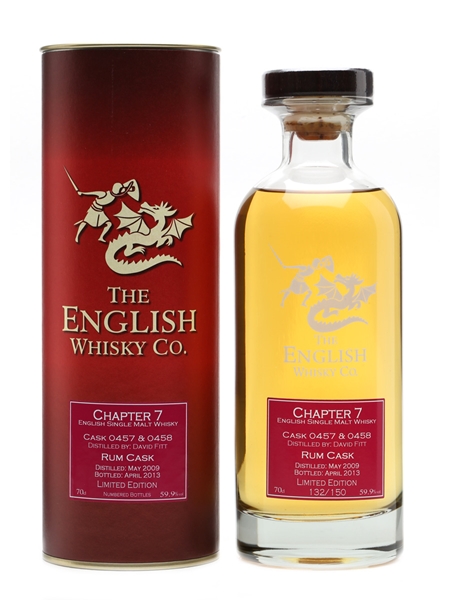 The English Whisky Co Chapter 7 Rum Cask 2009 70cl