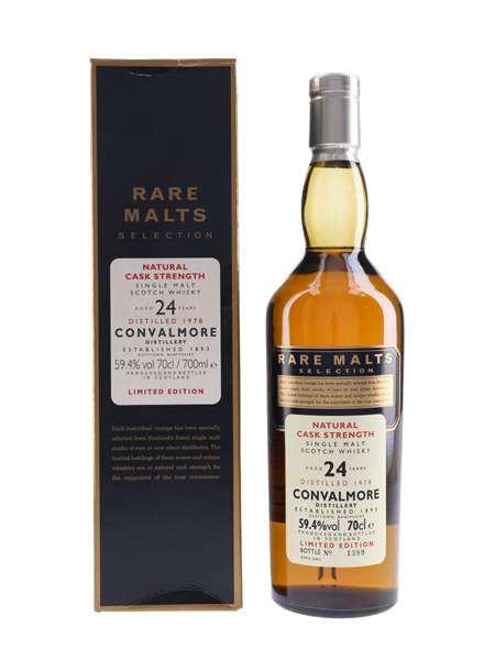 Convalmore 1978 24 Year Old Bottled 2003 - Rare Malts Selection 70cl / 59.4%