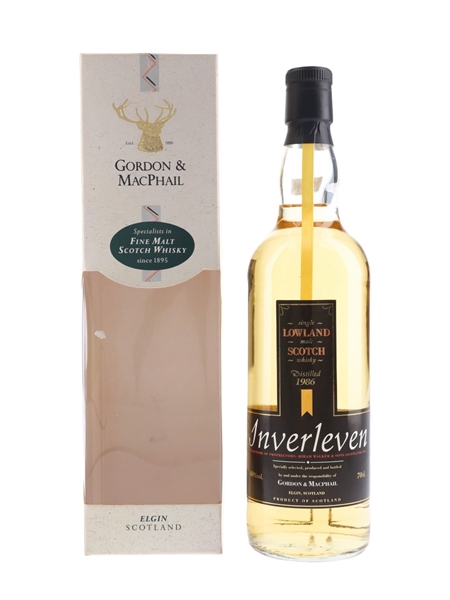 Inverleven 1986 Bottled 2002 - Gordon & MacPhail 70cl / 40%