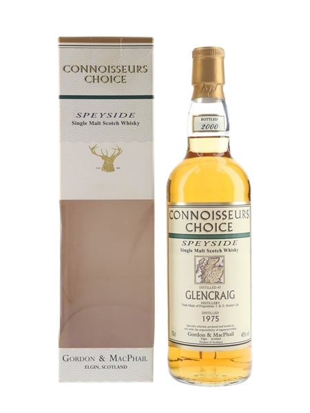 Glencraig 1975 Bottled 2000 - Connoisseurs Choice 70cl / 40%