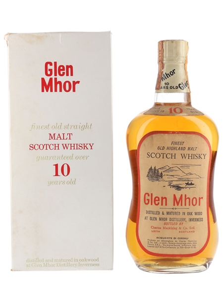 Glen Mhor 10 Year Old Bottled 1970s - Charles Mackinlay 75cl / 43%