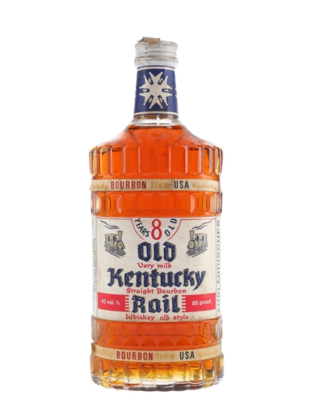 Old Kentucky Rail 8 Year Old Bottled 1960s-1970s - Intergena 75cl / 43%