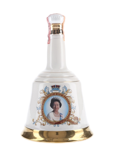 Bell's Ceramic Decanter Queen Elizabeth II 60th Birthday 75cl / 43%