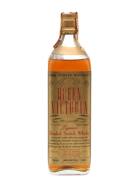 Queen Victoria Liqueur Bottled 1950s 75cl