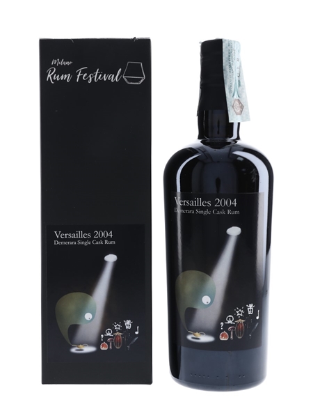 Versailles 2004 Demerara Rum Bottled 2018 - Milano Rum Festival 70cl / 57%