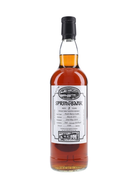 Springbank 2011 Fresh Sherry Campbeltown Malts Festival 2019 70cl / 56.8%