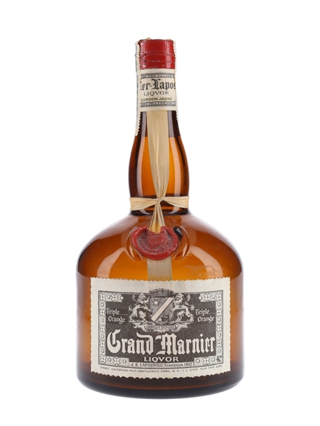 Grand Marnier Cordon Jaune Liqueur Bottled 1960s 100cl / 40%