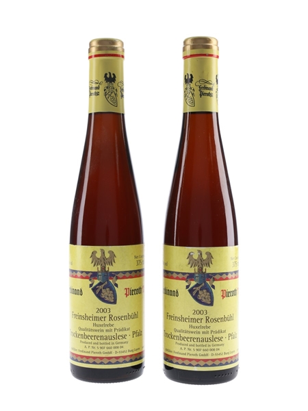 Huxelrebe 2003 Trockenbeerenauslese Pieroth 2 x 37.5cl / 8%