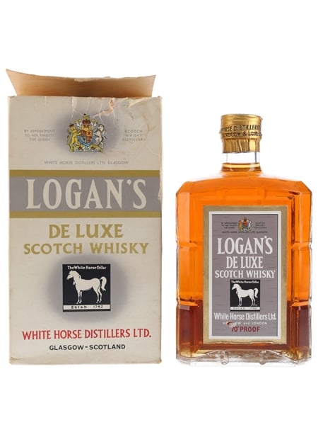 Logan's De Luxe Bottled 1950s-1960s - White Horse Distillers 75cl / 40%