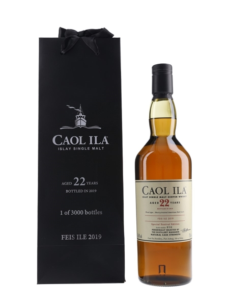 Caol Ila 22 Year Old Feis Ile 2019 70cl / 58.4%