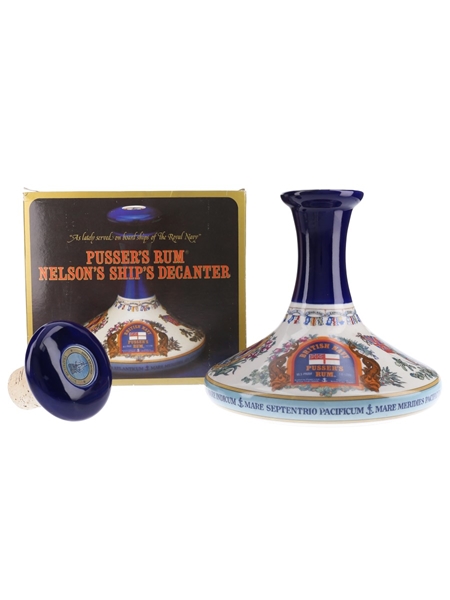 Pusser's British Navy Rum Nelson Ships' Decanter 100cl / 54.5%