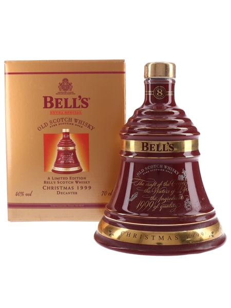 Bell's Christmas 1999 Ceramic Decanter 8 Year Old 70cl / 40%