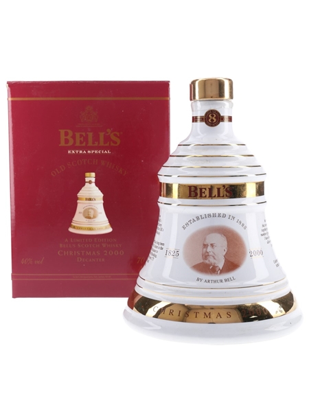 Bell's Christmas 2000 Ceramic Decanter 8 Year Old - Cherrybank Centre 70cl / 40%