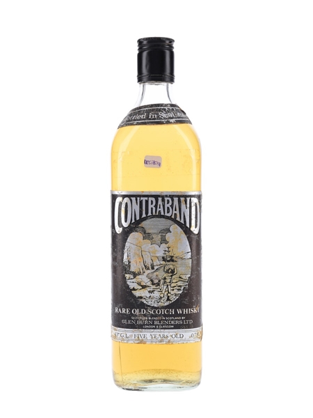 Contraband 5 Year Old Bottled 1980s 75cl / 43%