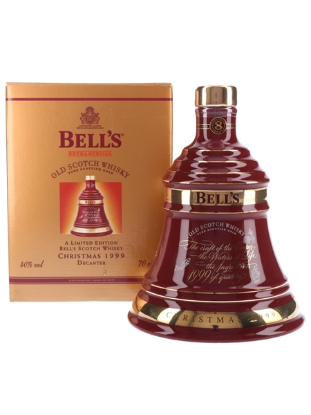 Bell's Christmas 1999 Ceramic Decanter 8 Year Old 70cl / 40%