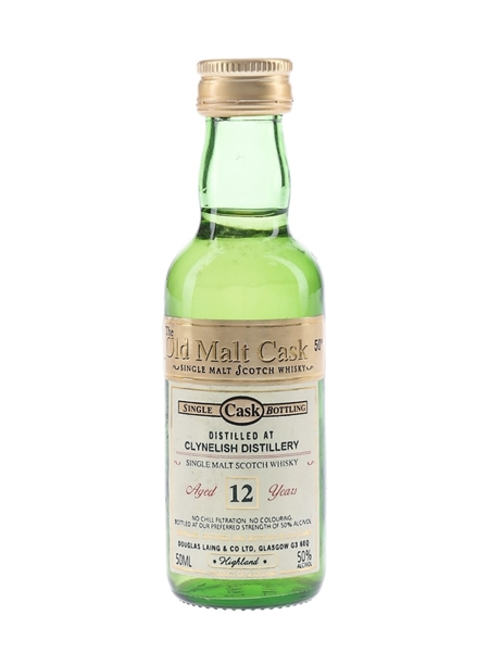 Clynelish 12 Year Old Old Malt Cask - Douglas Laing 5cl / 50%