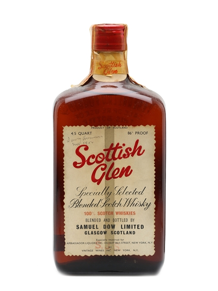 Scottish Glen Bottled 1950s 75cl / 43%