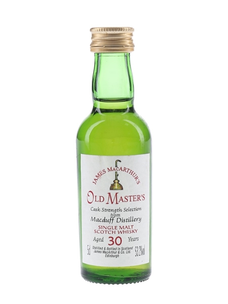 Macduff 30 Year Old James MacArthur's Old Master's 5cl / 53.2%