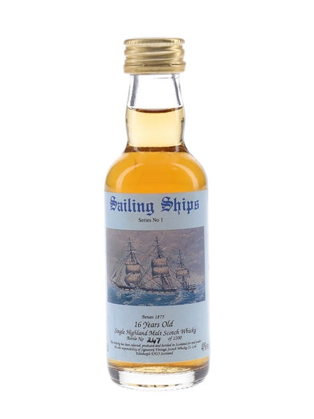 Caperdonich 16 Year Old Sailing Ships Series - Benan 1875 5cl / 40%