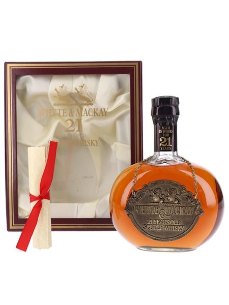 Whyte & Mackay 21 Year Old Bottled 1980s 75cl / 43%