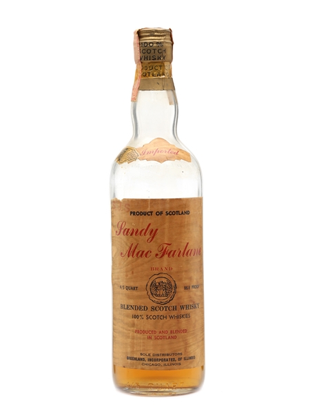 Sandy MacFarlane Bottled 1940s 75cl