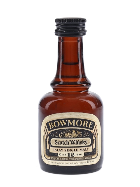 Bowmore 12 Year Old Bottled 1980s 5cl / 40%