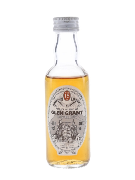 Glen Grant 15 Year Old Gordon & MacPhail 5cl / 40%