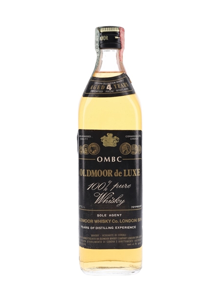 Oldmoor 4 Year Old De Luxe Bottled 1990s 70cl / 40%