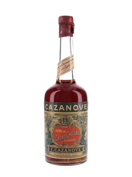 Cazanove Creme De Cacao Chouao A La Vanille Bottled 1950s 75cl / 25%