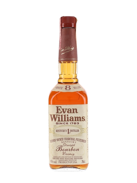 Evan Williams 8 Year Old Bottled 1980s - Pozzilli 70cl / 43%