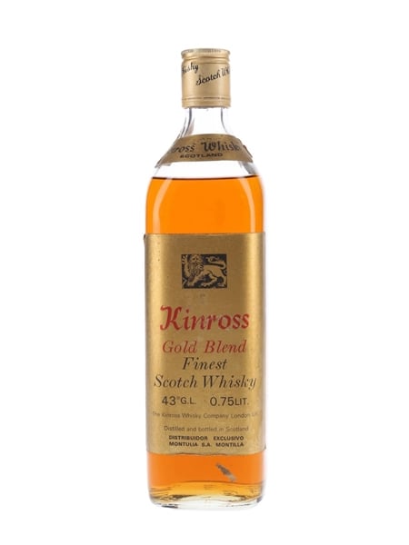 Kinross Gold Blend Bottled 1960s-1970s 75cl / 43%